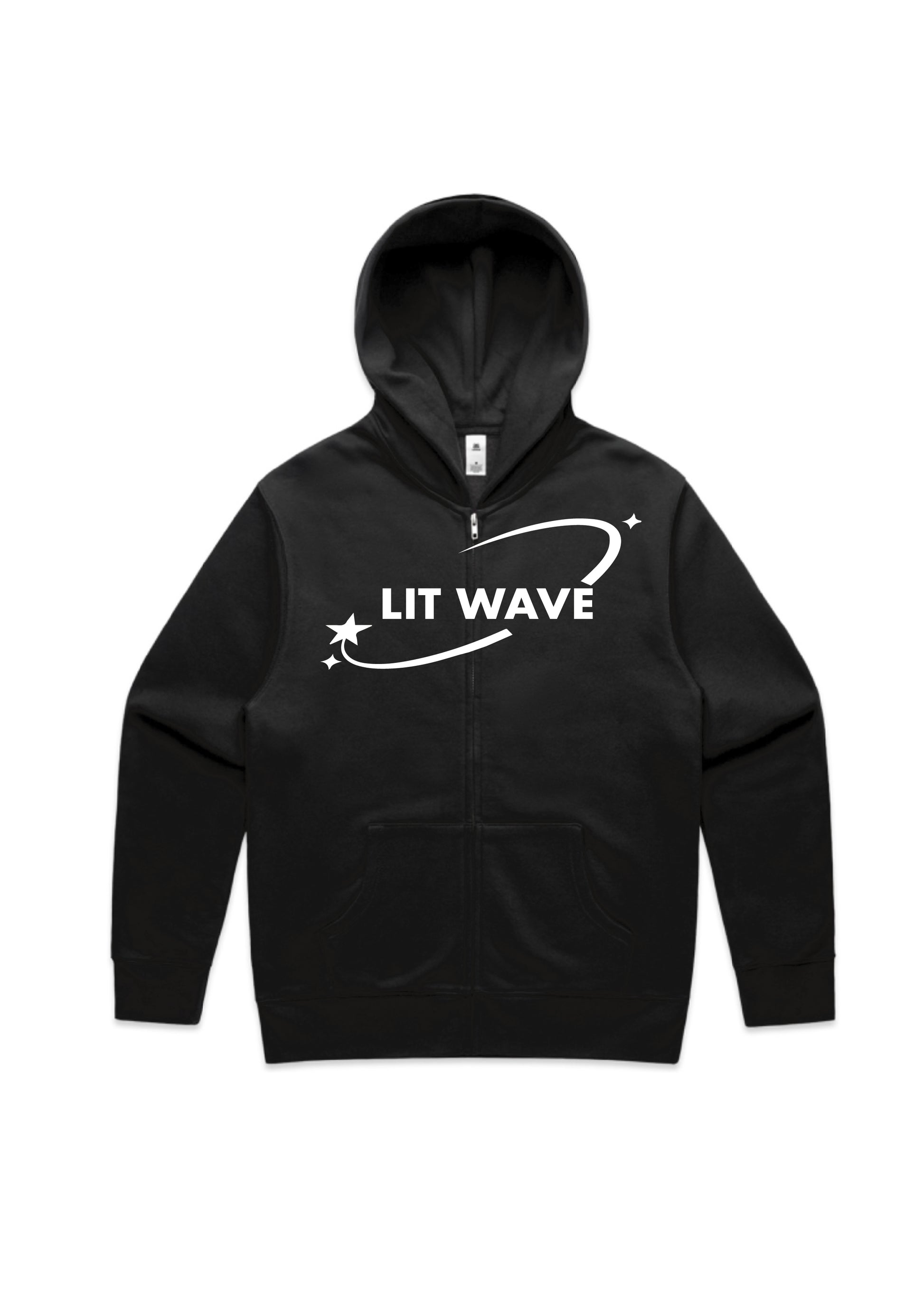 LIT WAVE HOODIE - LIT WAVE 
