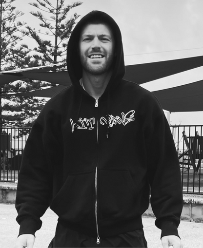 LIT WAVE ZIP HOODIE